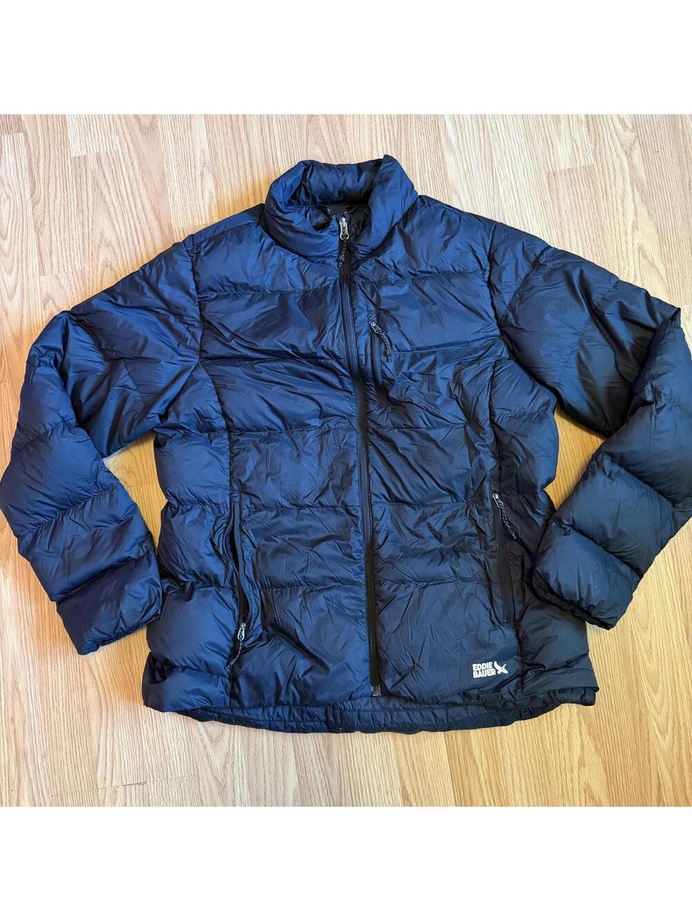 Eddie Bauer Lighweight Down Puffer Black size XL